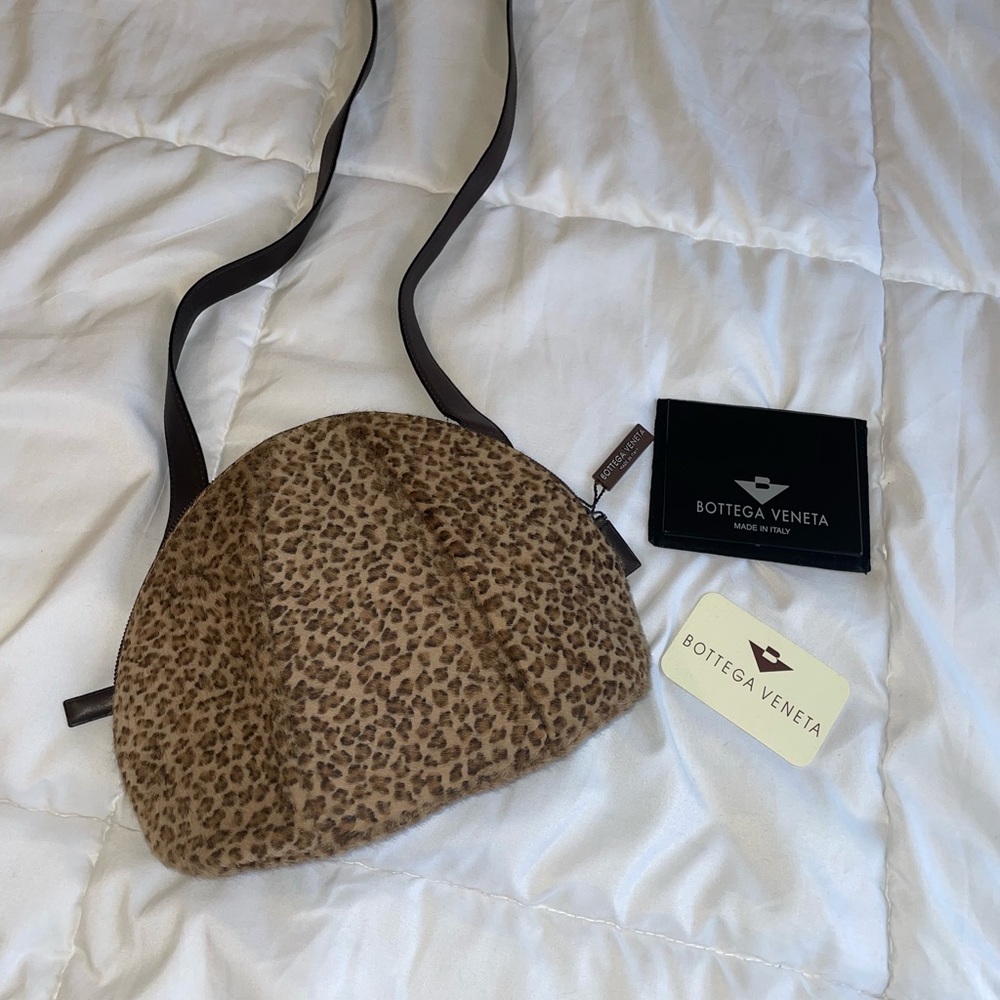Bottega Veneta Cheetah Print Bag